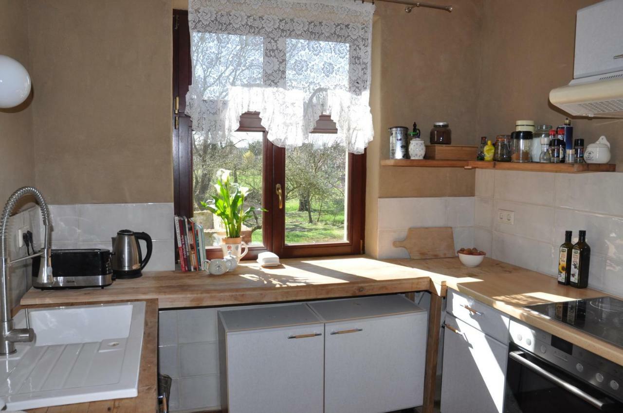 Ferienhaus Caselow 23 Bergholz Bagian luar foto
