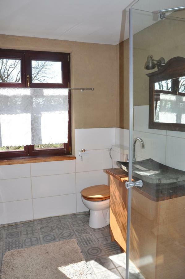 Ferienhaus Caselow 23 Bergholz Bagian luar foto