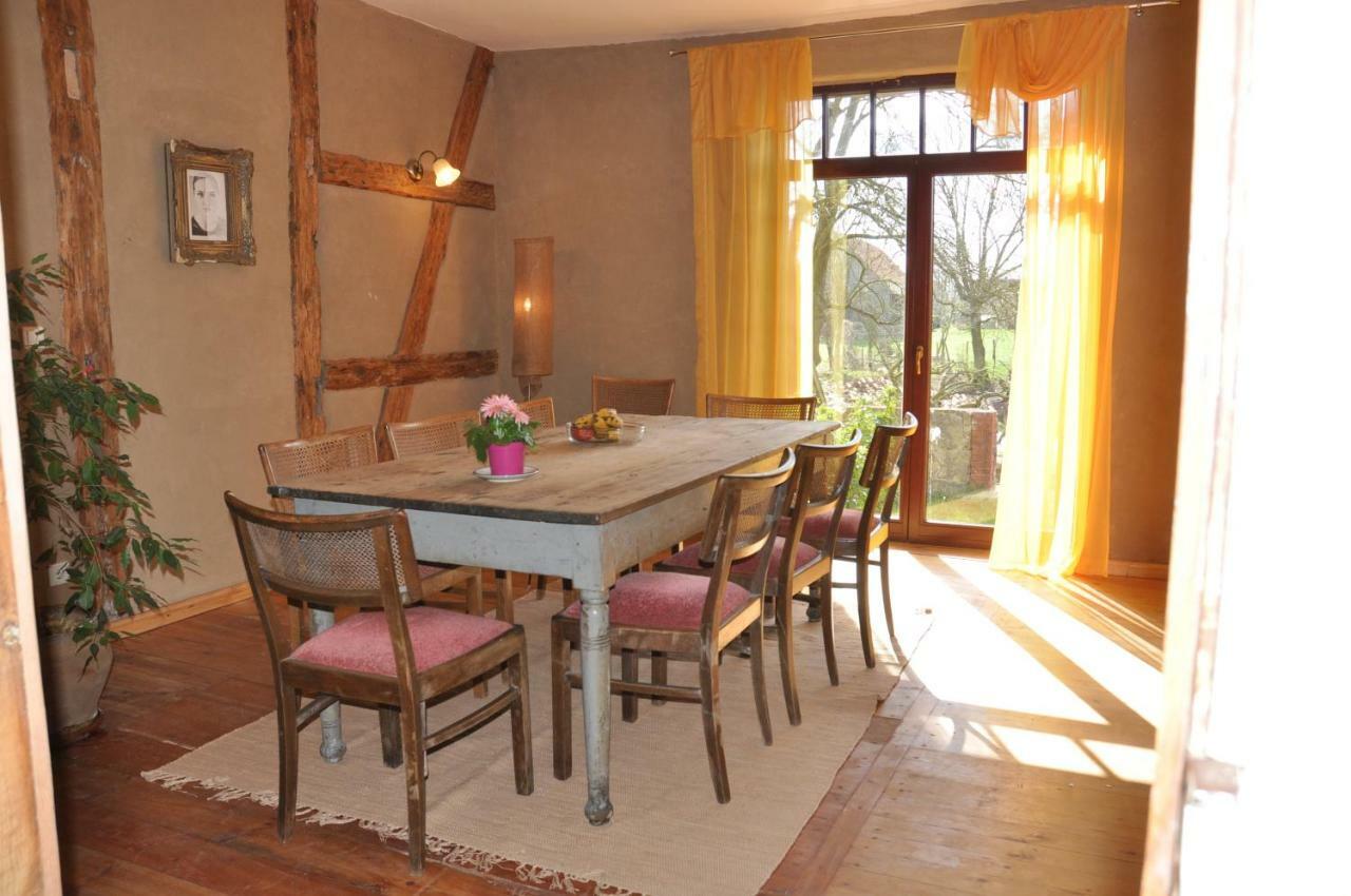 Ferienhaus Caselow 23 Bergholz Bagian luar foto