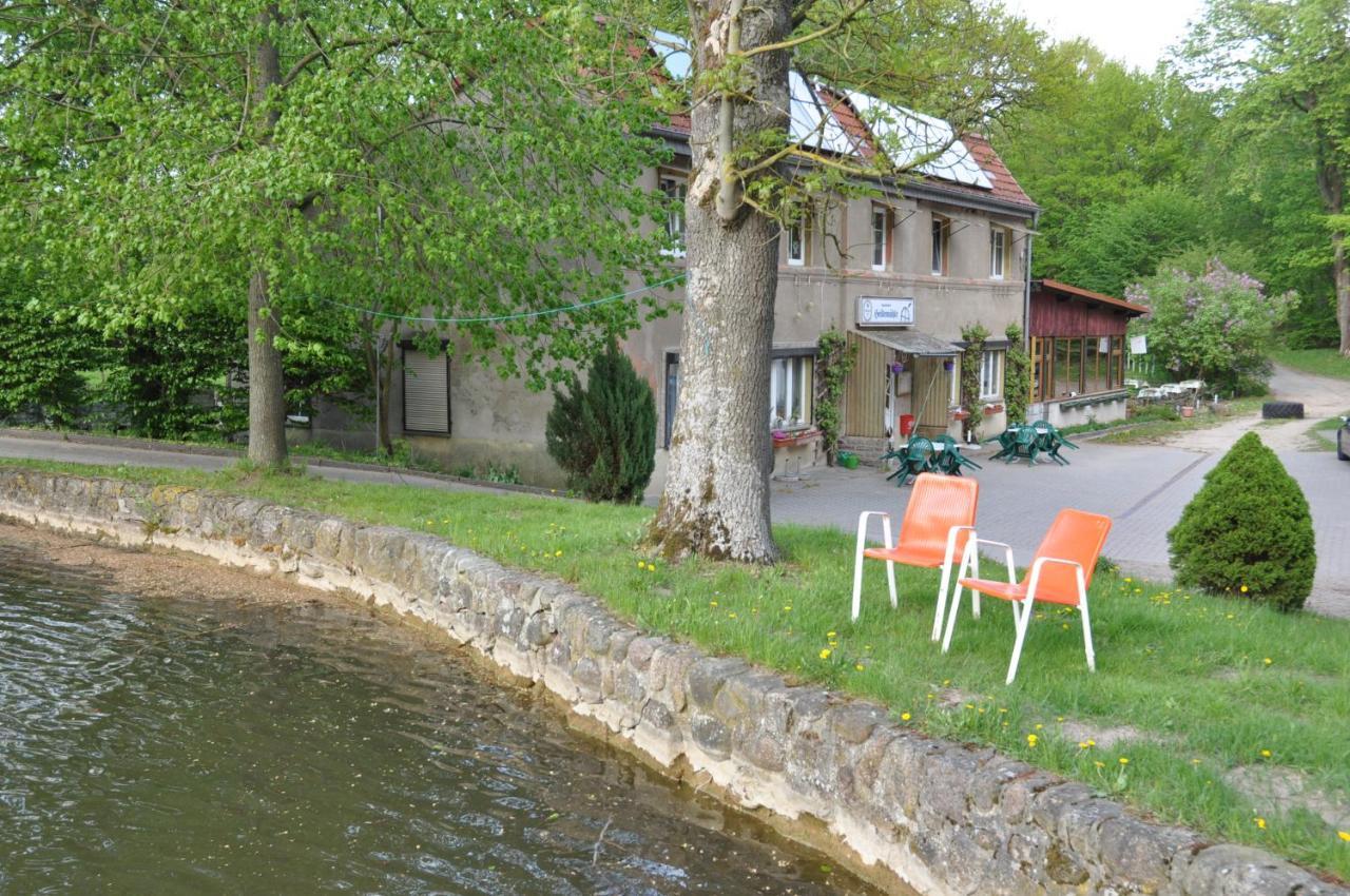 Ferienhaus Caselow 23 Bergholz Bagian luar foto